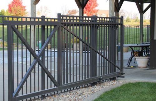 Cantilever Sliding Gate installation in Morganton NC