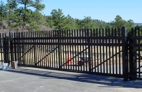 Cantilever Sliding Security Gate in Statesville NC