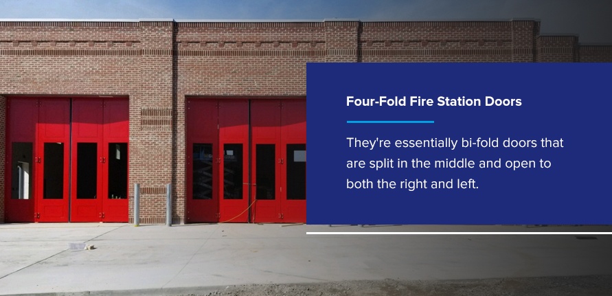Four Fold Fire Station Doors