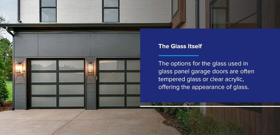 glass garage door