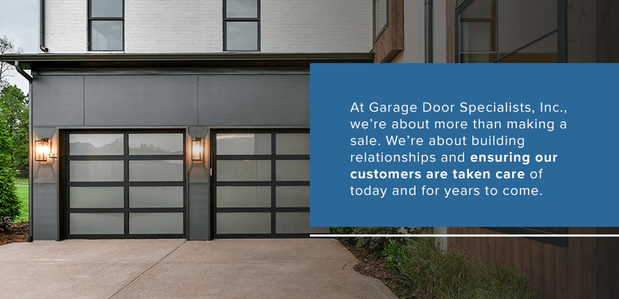 glass panel garage doors