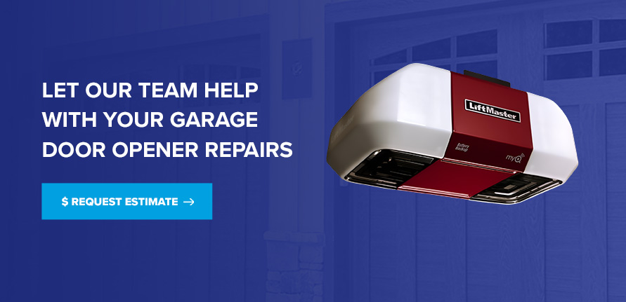 Let Our Team Help With Your Garage Door Opener Repairs